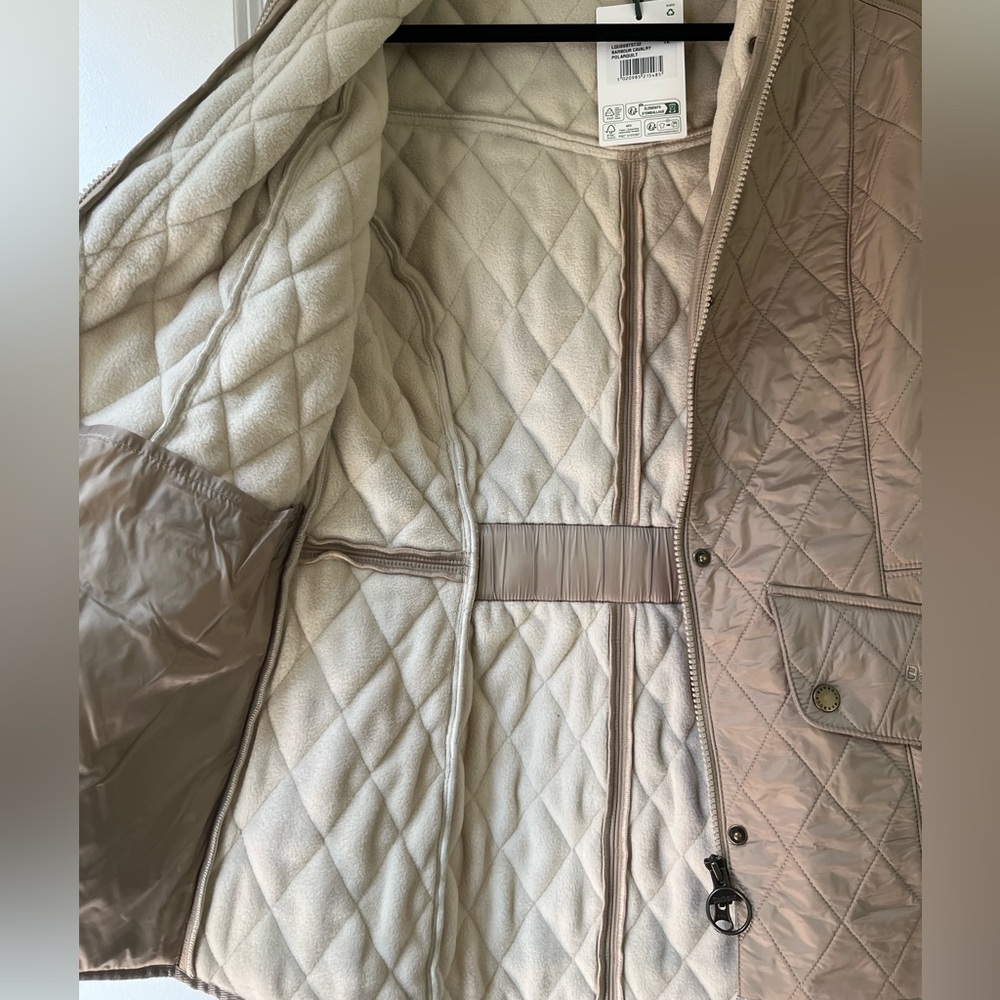Barbour Cavalry Polarquilt Jacket NWT - Women’s US8/UK12 - Picture 4 of 5